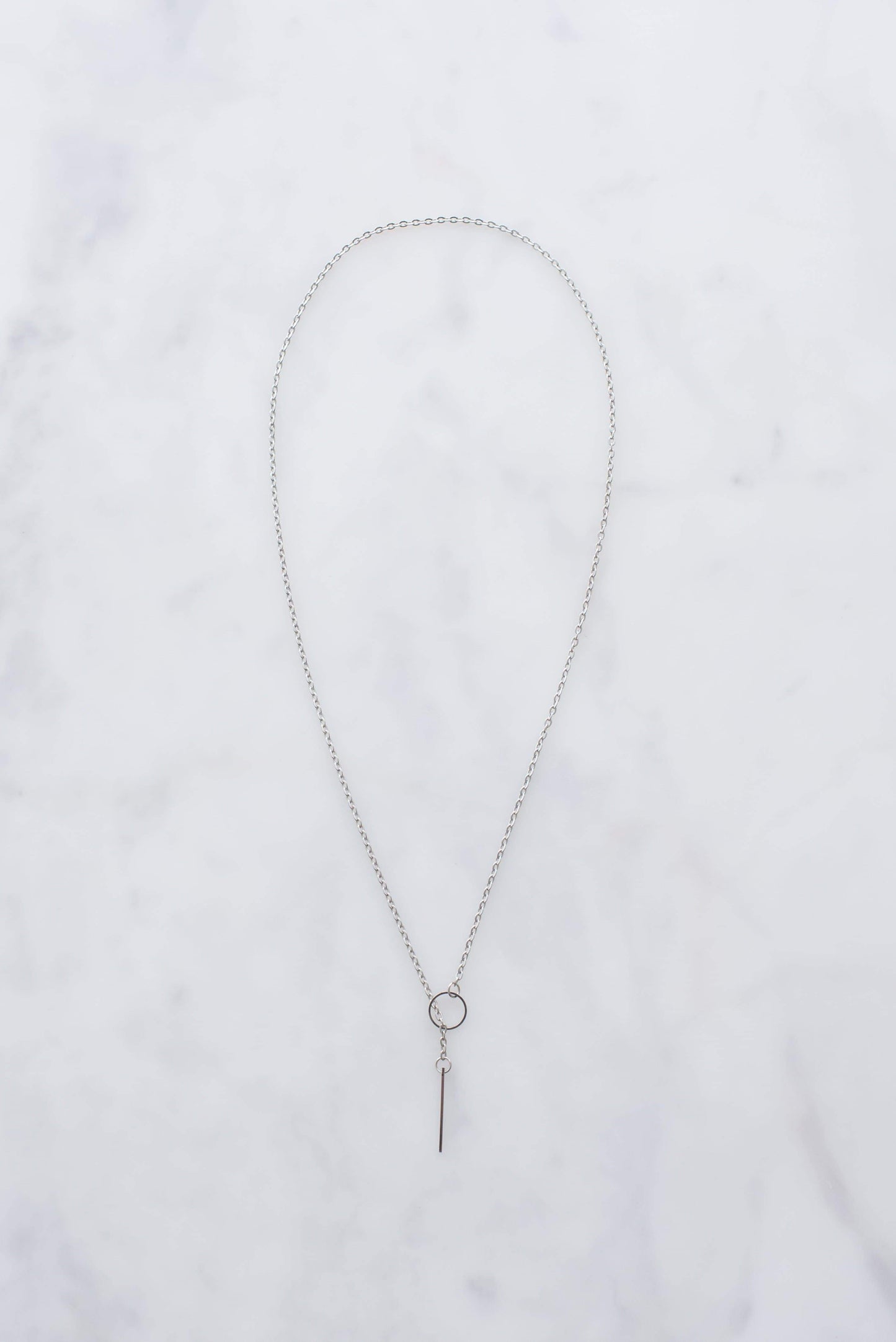 Silver Threader Necklace