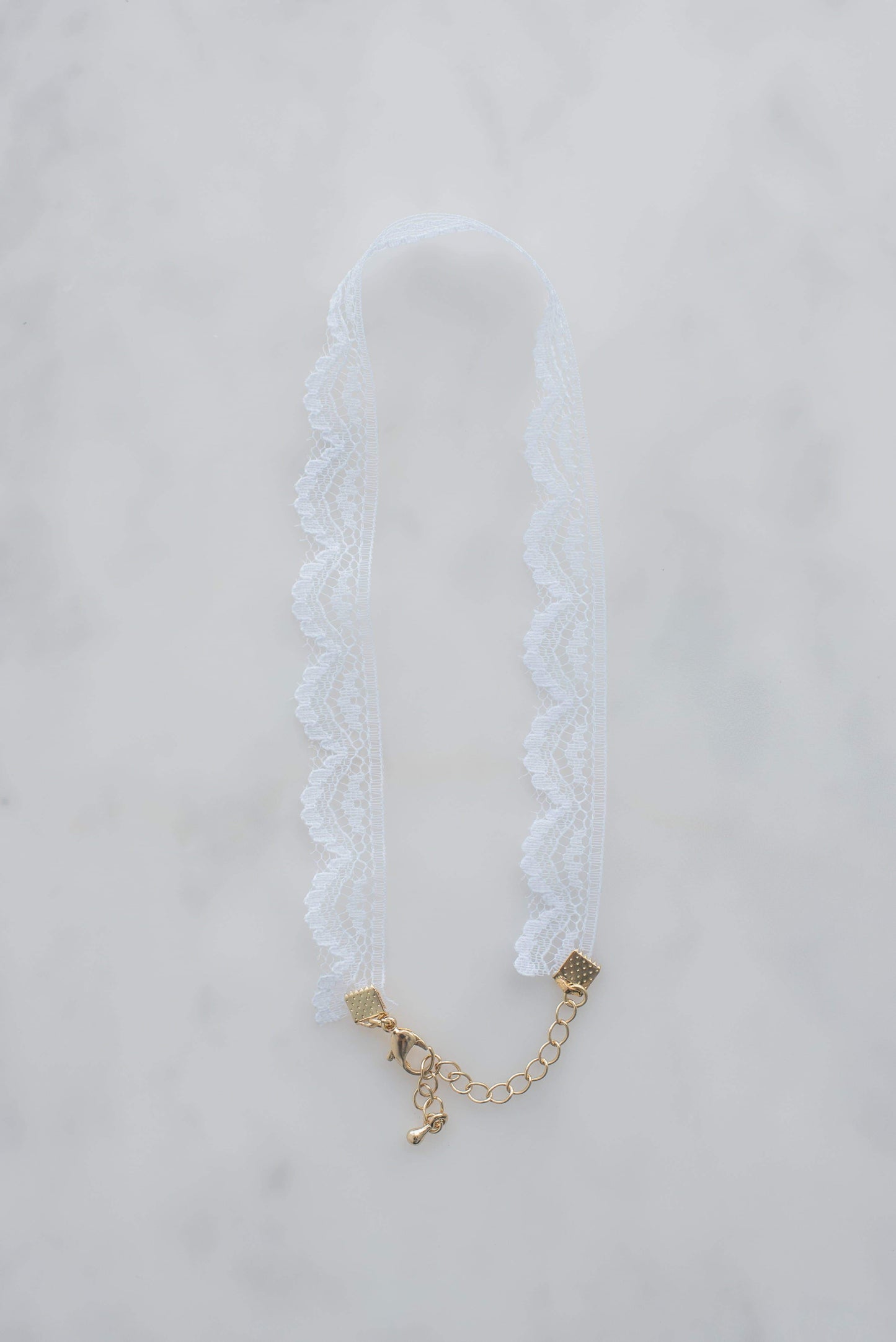 White Lace Choker